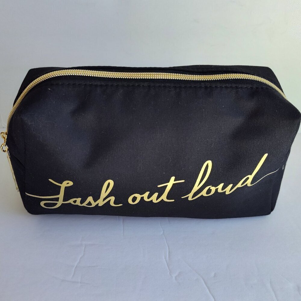 Lancome Black Lash Out Loud Cosmetic Bag
